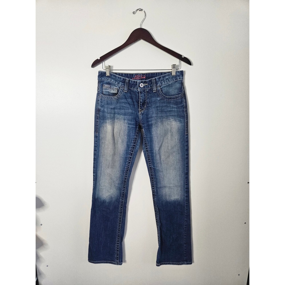 Cinch‎ Ada Relaxed Boot Cut Jeans Women's 28/5L Medium Wash Western Stretch